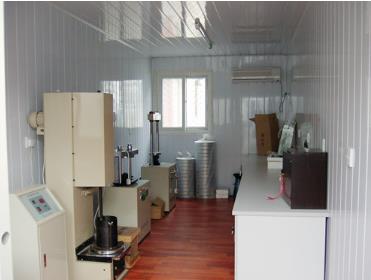 流動(dòng)試驗(yàn)室安裝